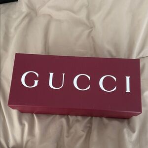 Gucci Maroon Gift Box with sack